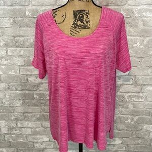 Avenue Pink Short Sleeve Tee